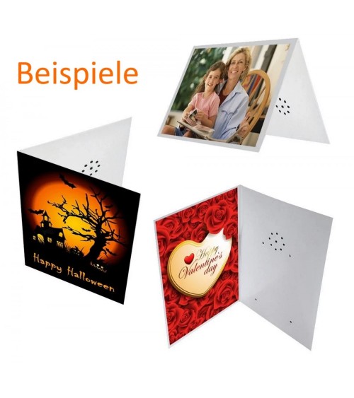 Discussable greeting card - double the joy with a personal touch