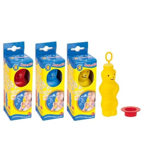Oso mágico PUSTEFIX incl. líquido de burbuja de jabón de 180 ml