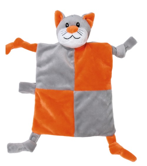 Schmusetuch Katze - 17cm - inklusive Wärme und Kühlkompresse