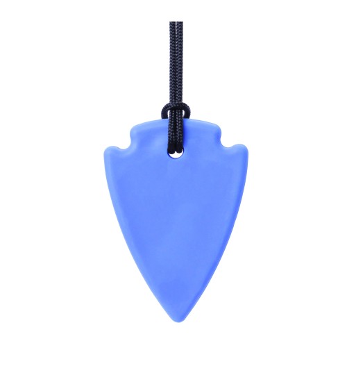 Versatile hand activity: necklace arrowhead in view