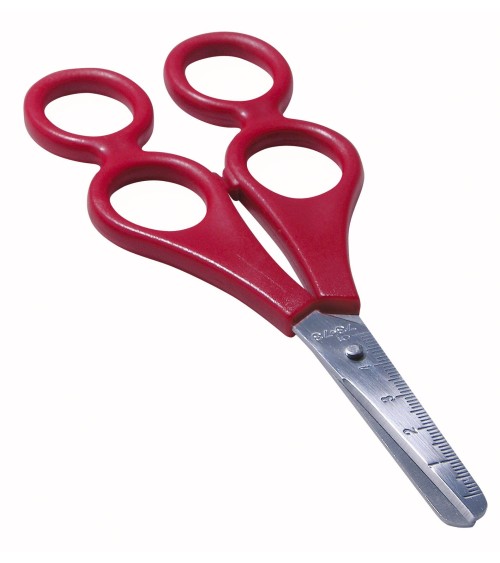 Forbici di Terapia con due occhi di maniglia su ogni lato.