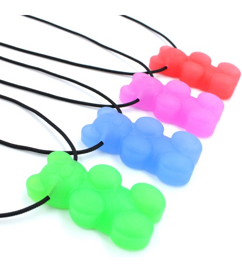 Activité manuelle polyvalente : collier d'ours en vue