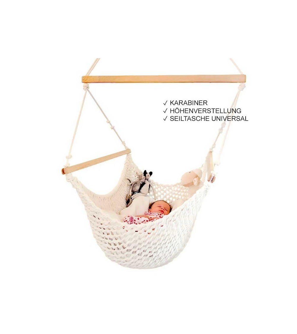 Babyschwinger Set – with growing plumage made of soft organic cotton 329,- €