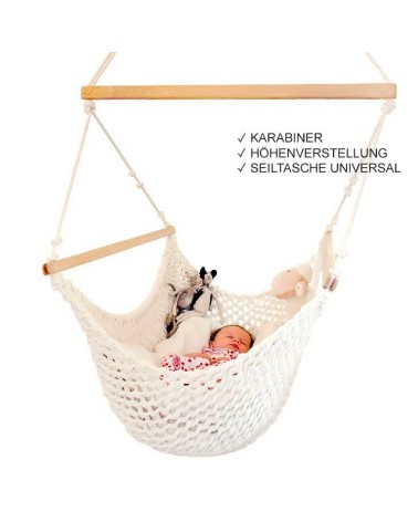 Babyschwinger Set – with growing plumage made of soft organic cotton 329,- €