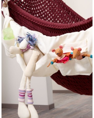 Bolsillo lateral XL hecho de algodón para el swinger de sueño XXL & Extra Grande