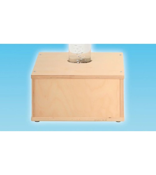 Wooden base for water column of beech