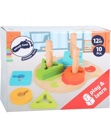 Formes et couleurs de Motorik-Steckspiel