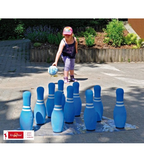 Bowlingspiel aufgestellt – Inklusion erleben