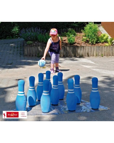 Soft Bowling Set - Incluyendo diversión para toda la familia Silencio Opciones terapéuticas