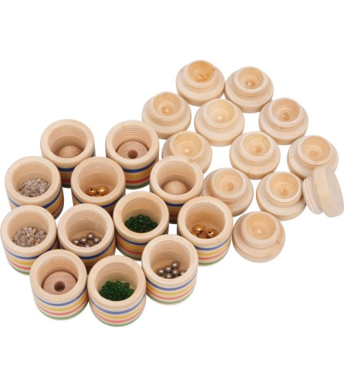 Audio-Memo - 12 wooden cans