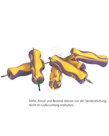 Schaumstoff-Greifhilfe: Besser greifen, einfacher halten!
