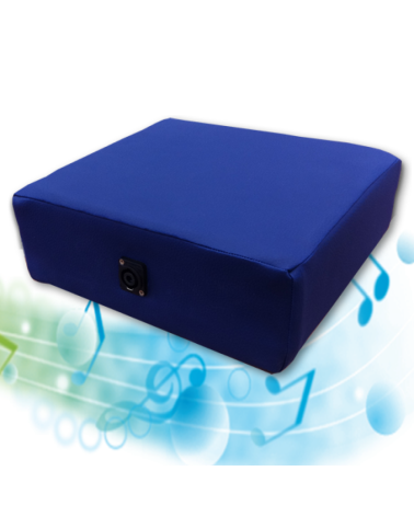 Ein kompaktes, quadratisches Klangmodul (30 x 30 cm)