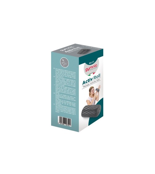 Actiw Roll handy massage roller - 15cm - Grey