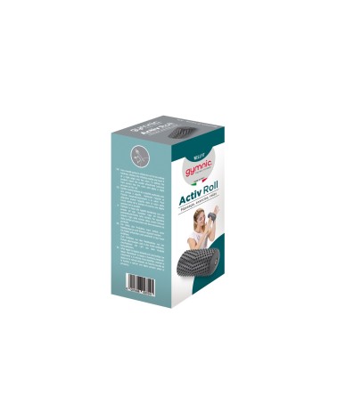 Rullo di massaggio pratico Actiw Roll - 15cm - Grigio