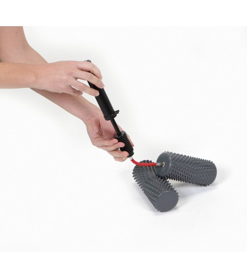Actiw Roll handy massage roller - 15cm - Grey