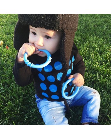 Bracelet à mâcher pour bébé : sûr, discret et à portée de main