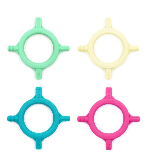 Multifunctional chewing pleasure: Baby Tetra-Bite's with 4 textures