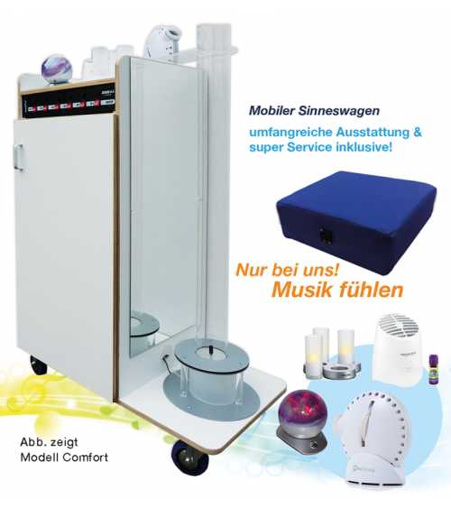 Auto sensoriale per il riposo e il relax - inclusione, famiglia, terapia, tempo libero