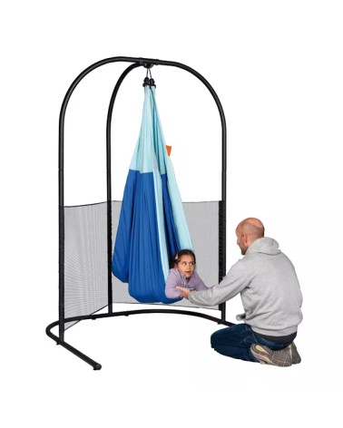 Soporte a prueba de esfuerzo con ajuste de altura para sillas de suspensión y terapia