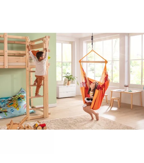 Silla colgante incluida de algodón orgánico – comodidad para todos