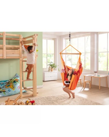 Silla colgante incluida de algodón orgánico – comodidad para todos