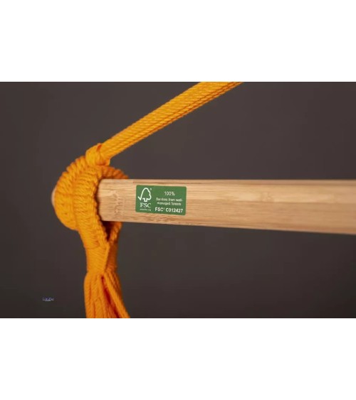 Silla colgante incluida de algodón orgánico – comodidad para todos