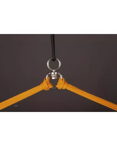 Silla colgante incluida de algodón orgánico – comodidad para todos