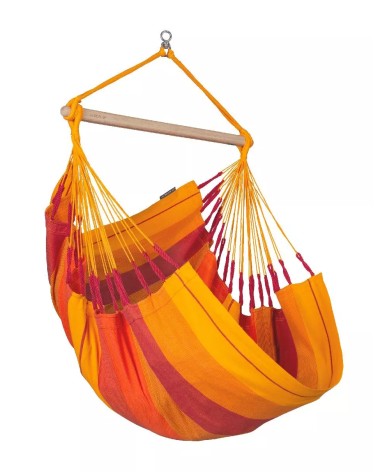 Silla colgante incluida de algodón orgánico – comodidad para todos
