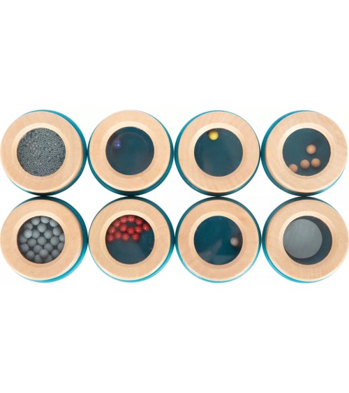 Hörmemo "Sensory" - Klang-Merkspiel aus Holz für alle Sinne