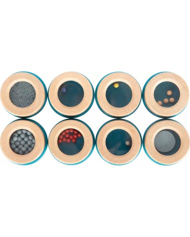 Audio-Memo - 12 wooden cans