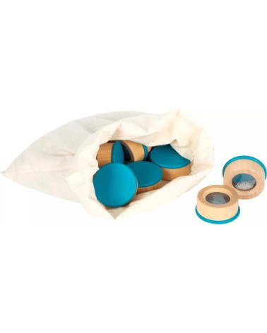 Hör-Memo - 12 Holzdosen