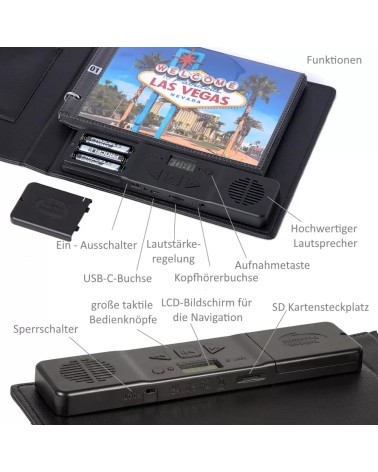 Sprechendes Fotoalbum Deluxe – Neuauflage für Fotos und Ton