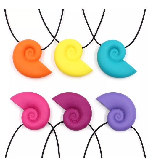 Collier de coquillages à mâcher d'Ark-Therapeutic – une aide discrète pour l'apaisement et la concentration