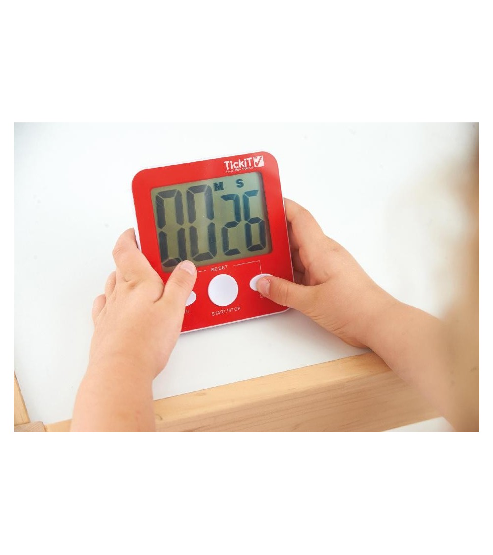 Jumbo Timer - Matériel: plastique, acrylique, métal - 14,50