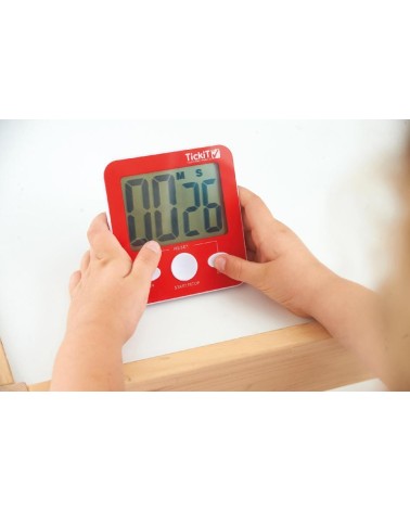 Jumbo Timer - Material: plastic, acrylic, metal - 14,50