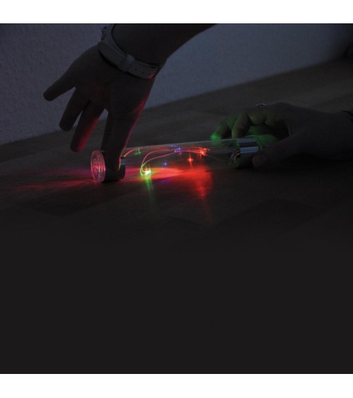 Leucht-Energiestab - Farbe: Transparent - Maße: Ø 3x17,2cm