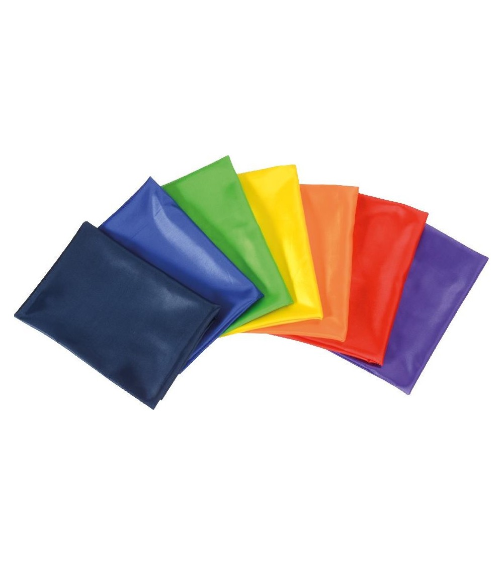 Ensemble de 7 tissus colorés