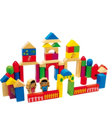 Construction blocs “Nico” contenu: 100 pièces