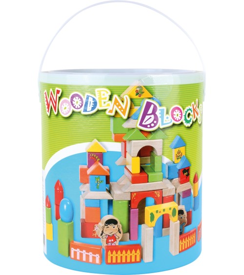 Construction blocs “Nico” contenu: 100 pièces