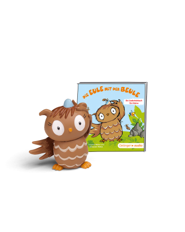 Le hibou avec la bosse "Hörspielfigur mit Lieder für die Toniebox"