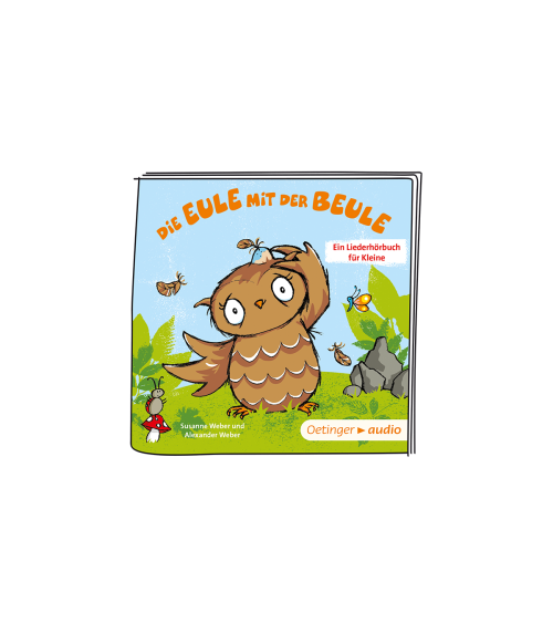 The owl with the bump "Hörspielfigur mit Lieder für die Toniebox"