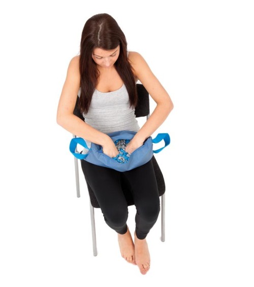 TheraBeans 2,5 kg de granos de plástico hechos de polipropileno incl. Bag - Dimensiones: 39x25cm