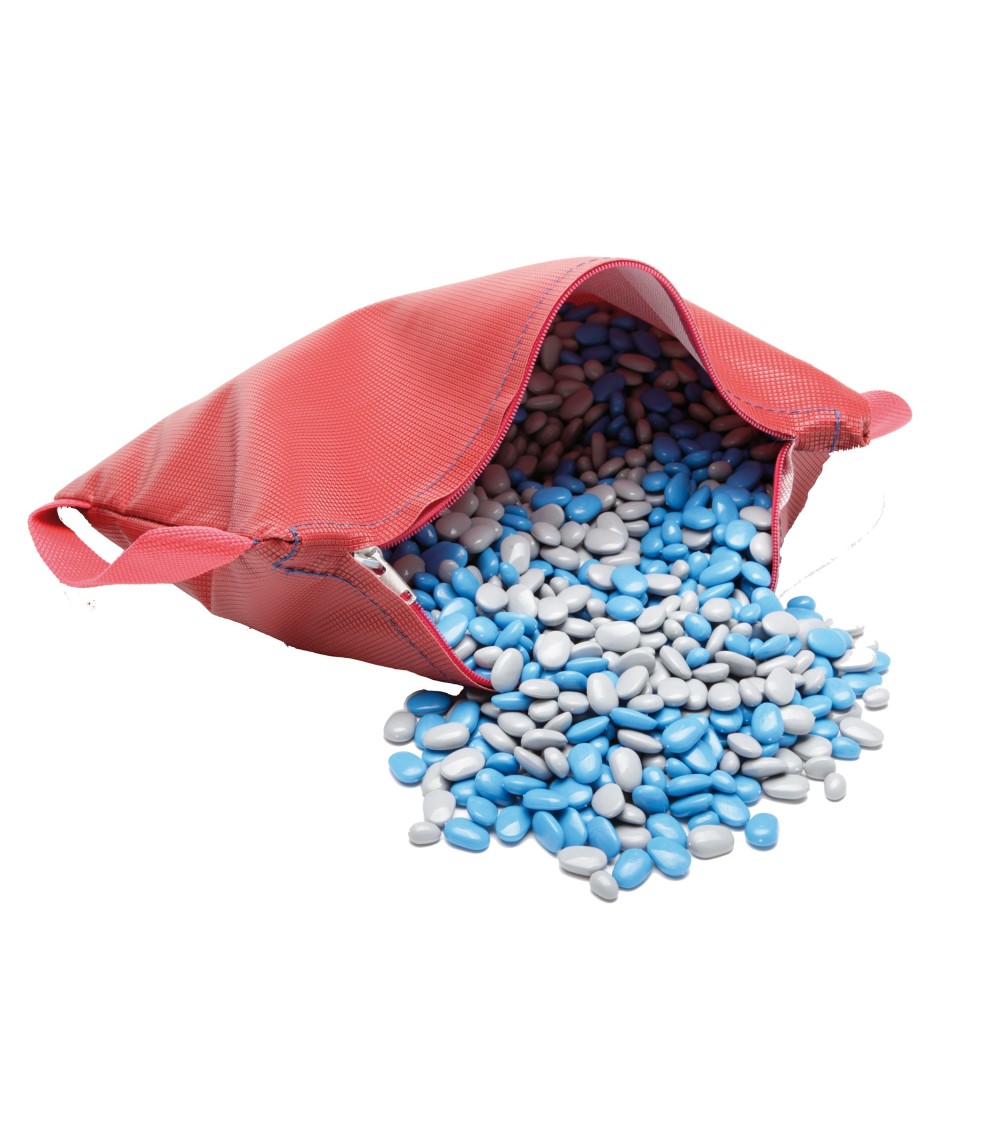 Therabeans 2.5 kg plastic beans made of polypropylene incl. Bag - Dimensions: 39x25cm