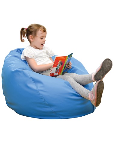 Cuddly sac d'environ 70 cm - couvercle en cuir synthétique - remplissage de balles en polystyrène