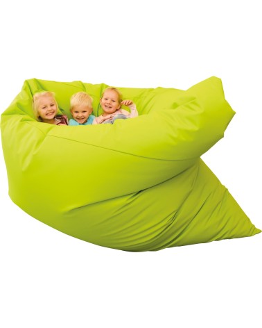 Pequeño paraíso grande - 200 x 200 x 30 cm Cubierta: cuero artificial - relleno: bolas de poliestireno :