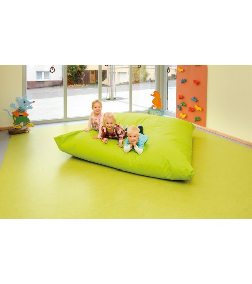 Pequeño paraíso grande - 200 x 200 x 30 cm Cubierta: cuero artificial - relleno: bolas de poliestireno :