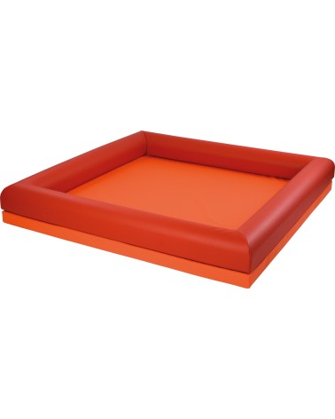 Crabble nest & sunbathing lawn - 180 x 180 x 28 cm - foam quality RG 25/40 - cover: artificial leather