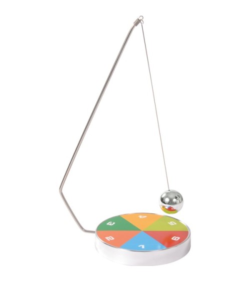 Lucky pendulum - Dimensions: Ø 10x24cm - Material: plastic, metal, paper