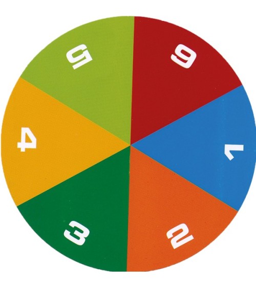 Pendule chanceux - Dimensions: Ø 10x24cm - Matériel: plastique, métal, papier