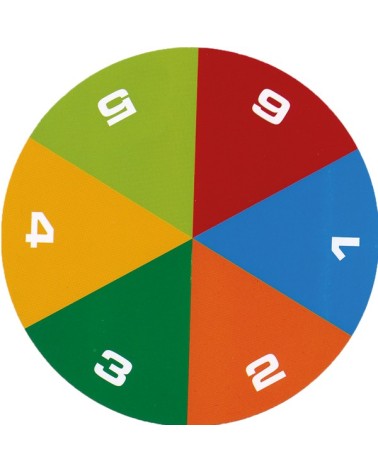 Pendule chanceux - Dimensions: Ø 10x24cm - Matériel: plastique, métal, papier